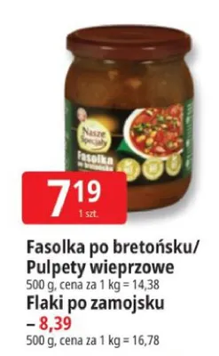 Fasolka po bretońsku Nasze Specjały promocja w Leclerc
