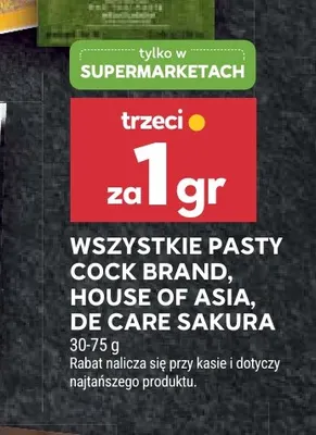 Pasta curry Kanokwan promocja w Stokrotka