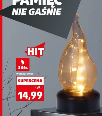 Wkład płomień promocja w Kaufland