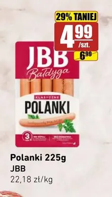 Kiełbaski JBB Polanki Klasyczne promocja w API Market