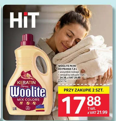 Płyn do prania Woolite Mix Colors promocja w Selgros