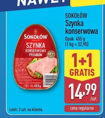 Szynka konserwowa promocja w Aldi