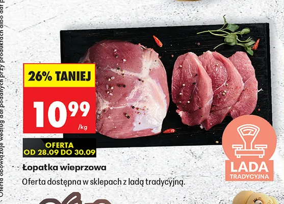 Łopatka wieprzowa promocja w Biedronka