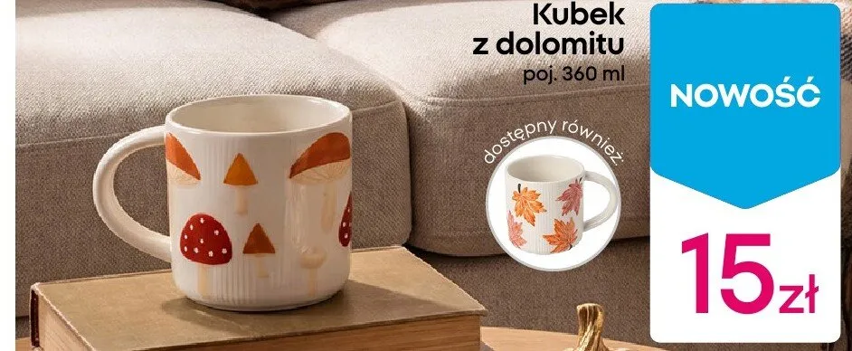 Kubek z dolomitu promocja w Pepco