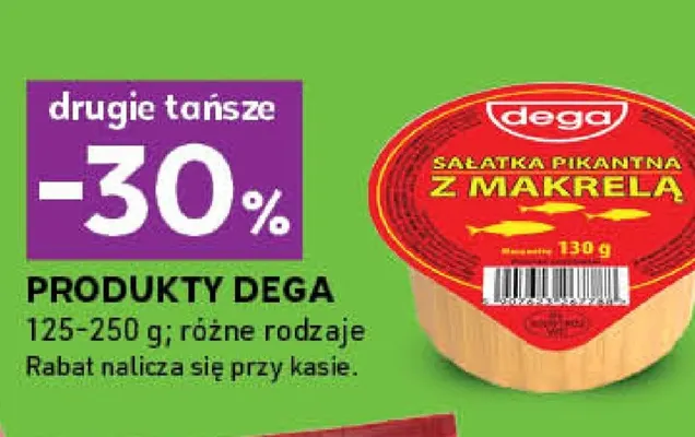 Sałatka ciecierzyca z łososiem wędzonym Dega promocja w Stokrotka