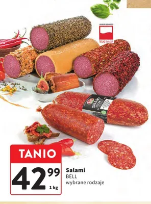 Salami Bell promocja w Intermarche