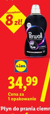 Płyn do prania Perwoll Black Detergent Renew promocja w Lidl
