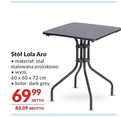 Stół Lola Aro promocja w Makro