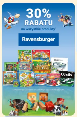 Produkty Ravensburger promocja w Leclerc