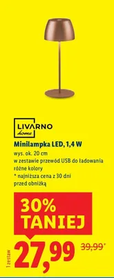 Minilampka LED 1,4 W promocja w Lidl