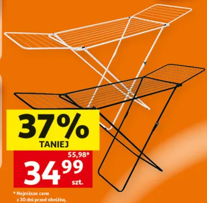 Suszarka na bieliznę promocja w Auchan