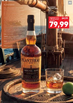 Rum Planteray Original Dark promocja w Kaufland