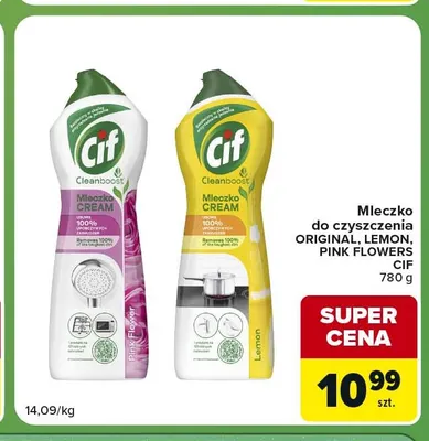 Mleczko do czyszczenia Original Cif promocja w Carrefour Express