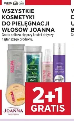 Kosmetyki do pielęgnacji włosów Joanna promocja w Stokrotka