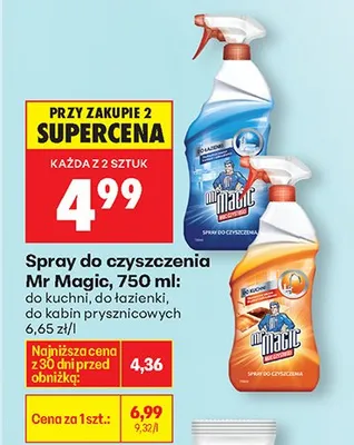Spray do czyszczenia do kuchni promocja w Biedronka