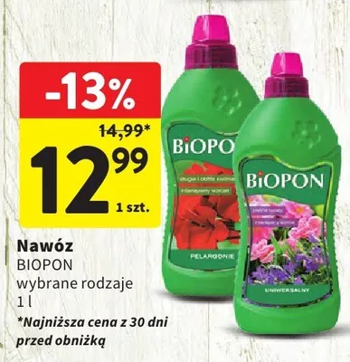 Nawóz wybrane rodzaje promocja w Intermarche