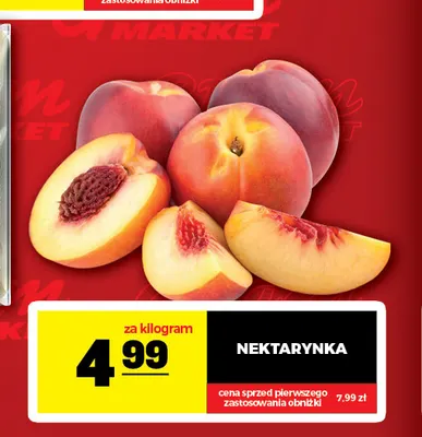 Nektarynki promocja w Gram Market