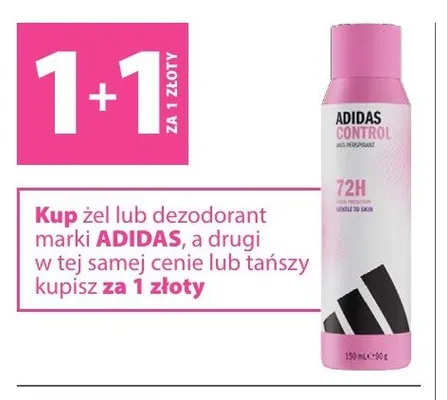 Antyperspirant Adidas Control promocja w Hebe