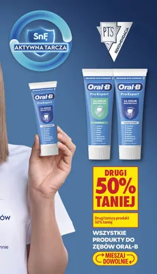 Produkty do zębów Oral-B promocja w Biedronka