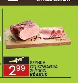 Szynka od Szwagra Krakus promocja w Wafelek