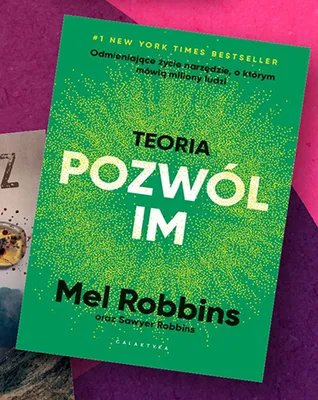 Książka Teoria Pozwól im Mel Robbins promocja w Biedronka