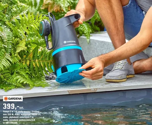 Pompa 2 w 1 do wody czystej i brudnej promocja w OBI