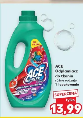 Odplamiacz do tkanin Ace Booster do kolorów promocja w Kaufland