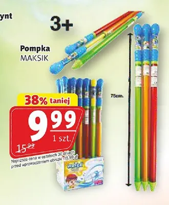 Pompka MAKSIK 75cm promocja w Prim Market