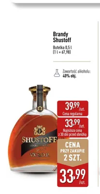 Brandy Shustoff promocja w Aldi