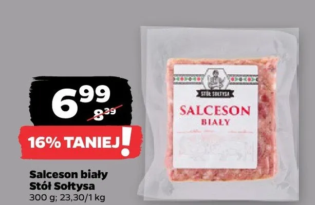 Salceson biały promocja w Netto