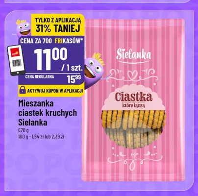 Mieszanka ciastek kruchych Sielanka promocja w POLOmarket