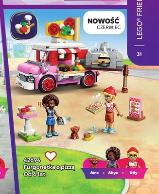 Klocki LEGO Friends 42694 Furgonetka z pizzą promocja w LEGO