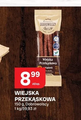 Wiejska przekąskowa Dobrowolscy promocja w Chorten