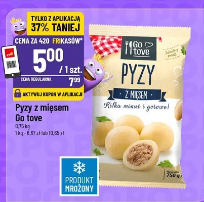 Pyzy z mięsem Go tove promocja w POLOmarket