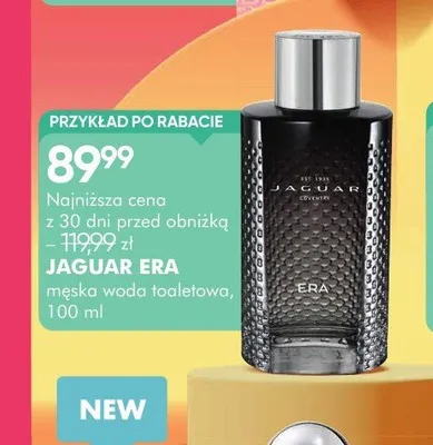 Woda toaletowa męska Jaguar Era promocja w Super-Pharm