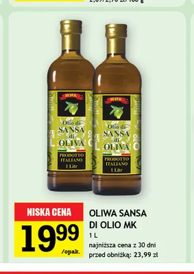 Oliwa Sansa di Olio MK promocja w Gram Market
