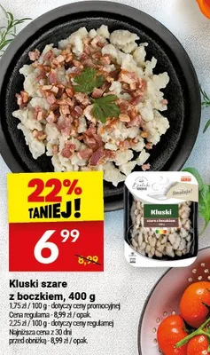 Kluski szare z boczkiem Białecki Kuchnia promocja w Twój Market