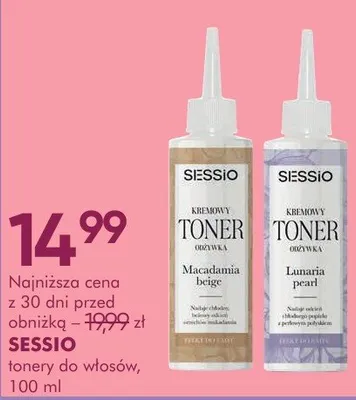 Toner Sessio tonery do włosów promocja w Makro