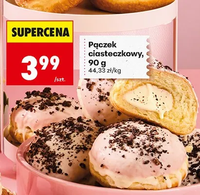 Pączek ciasteczkowy promocja w Biedronka