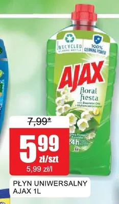 Płyn uniwersalny Ajax promocja w Bingo