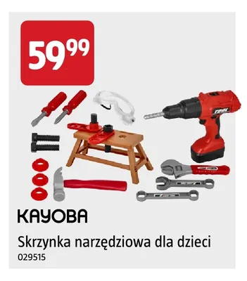 Skrzynka narzędziowa dla dzieci Kayoba promocja w Jula
