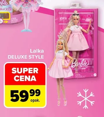 Lalka Deluxe Style Barbie promocja w Carrefour
