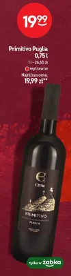 Wino Puglia promocja w Żabka