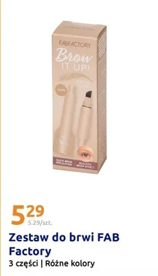 Zestaw do brwi promocja w Action
