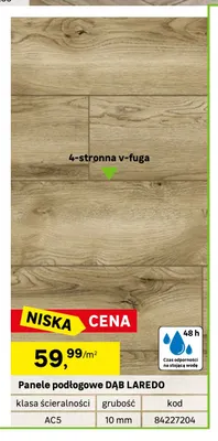Panele podłogowe Dąb Laredo Classen promocja w Leroy Merlin