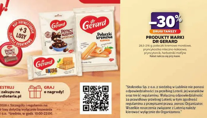 Produkty marki Dr Gerard promocja w Stokrotka