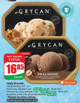 Lody promocja w Dino