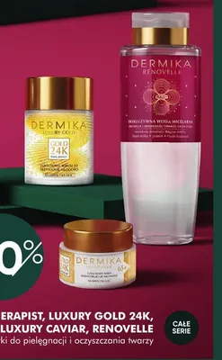 Kosmetyki do pielęgnacji i oczyszczania twarzy Dermika Mesotherapist, Luxury Gold 24K, Luxury Caviar, Renovelle promocja w Super-Pharm