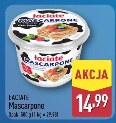 Mascarpone promocja w Aldi