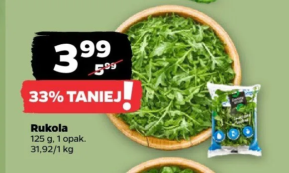 Rukola promocja w Netto